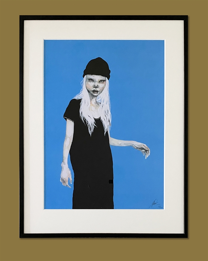 Signeret kunsttryk af Julie Krogh