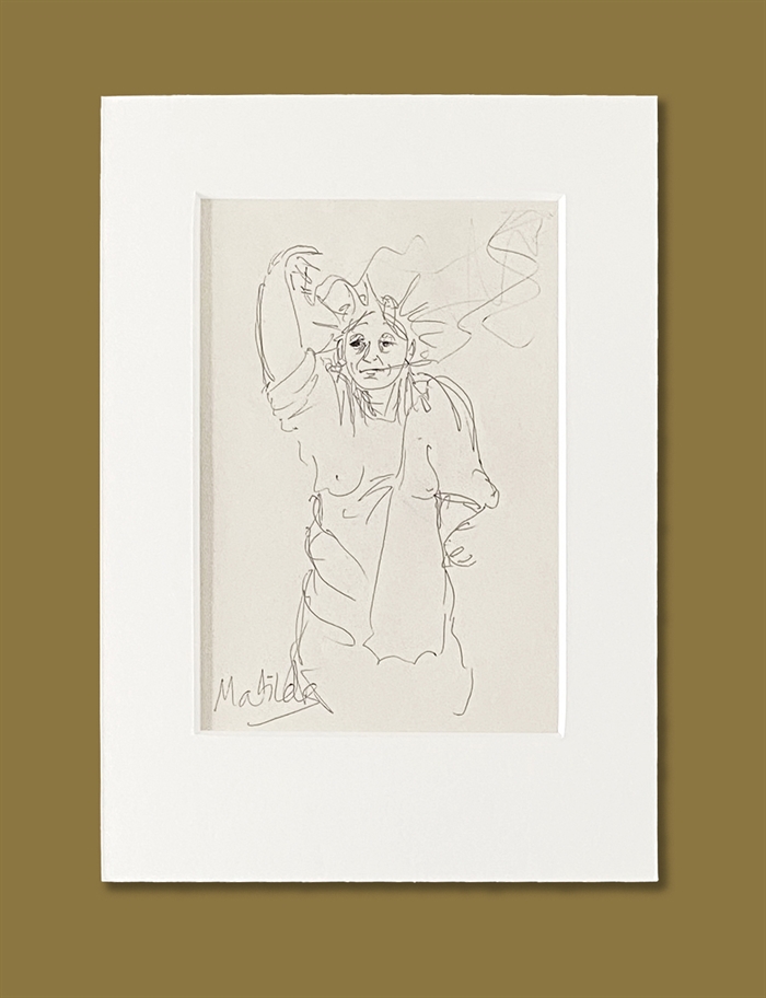 Tegning af Matilde Thordal