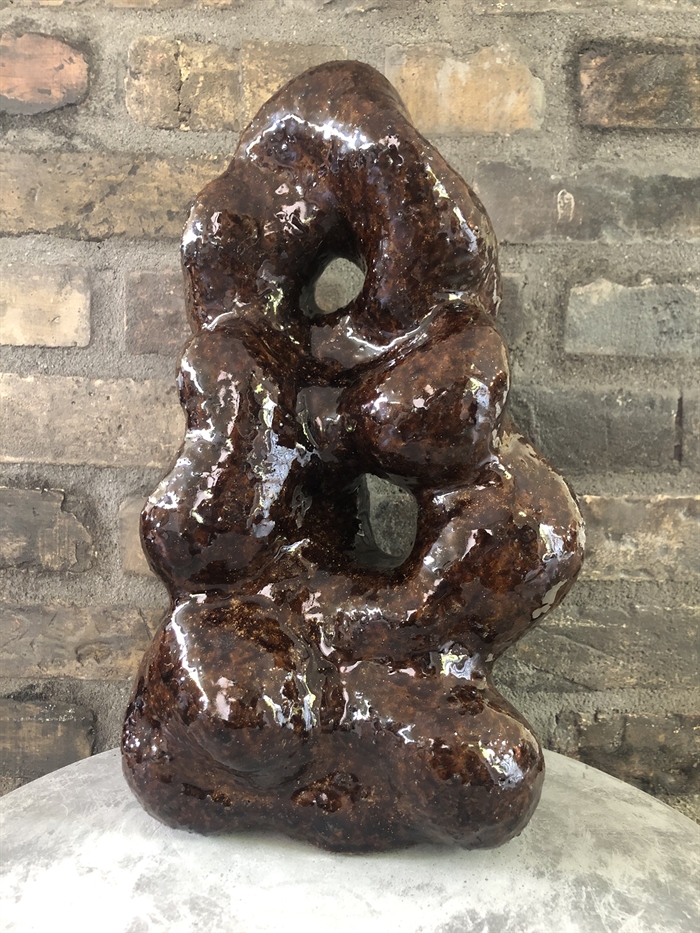 Keramik skulptur af Pernille Calundan