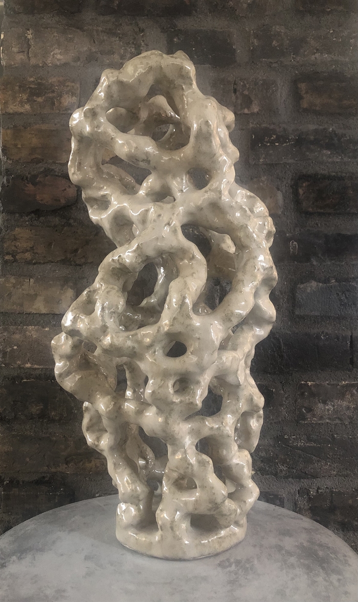 Keramik skulptur af Pernille Calundan