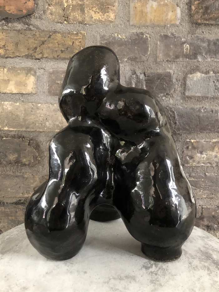 Keramik skulptur af Pernille Calundan 