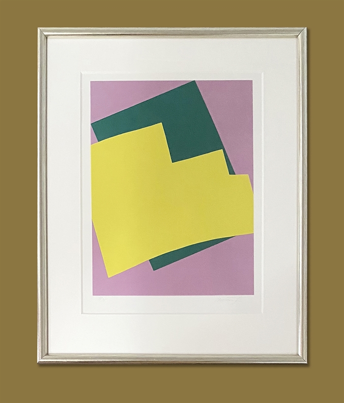 Signeret kunsttryk af Richard Mortensen