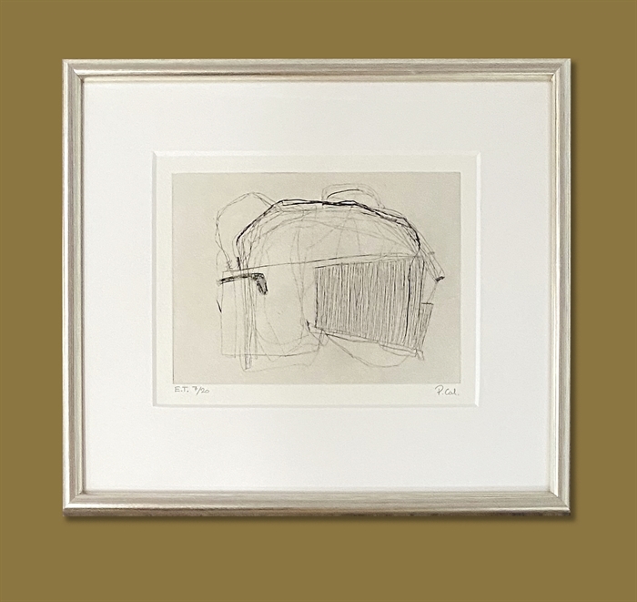 Signeret stregætsning af Pernille Calundan 